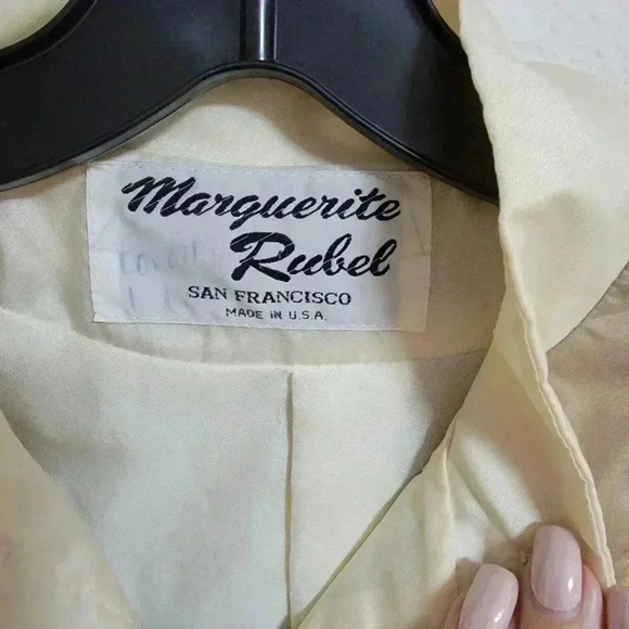 Vintage Marguerite Rubel Patchwork Button Front Jacket - Picture 2 of 3